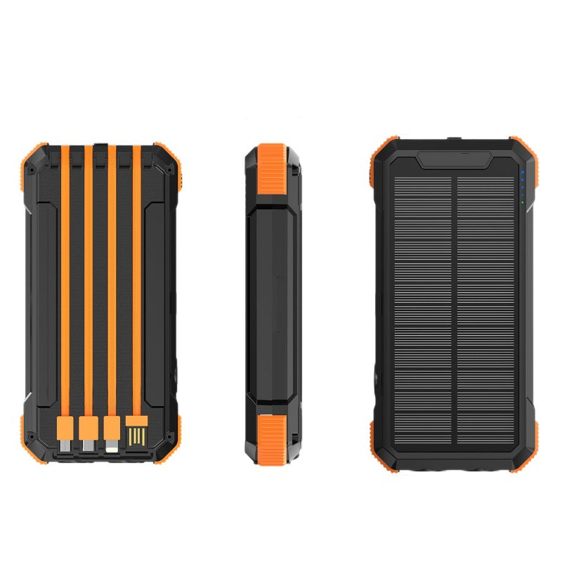 Solar-powered Powerbank Bowlift