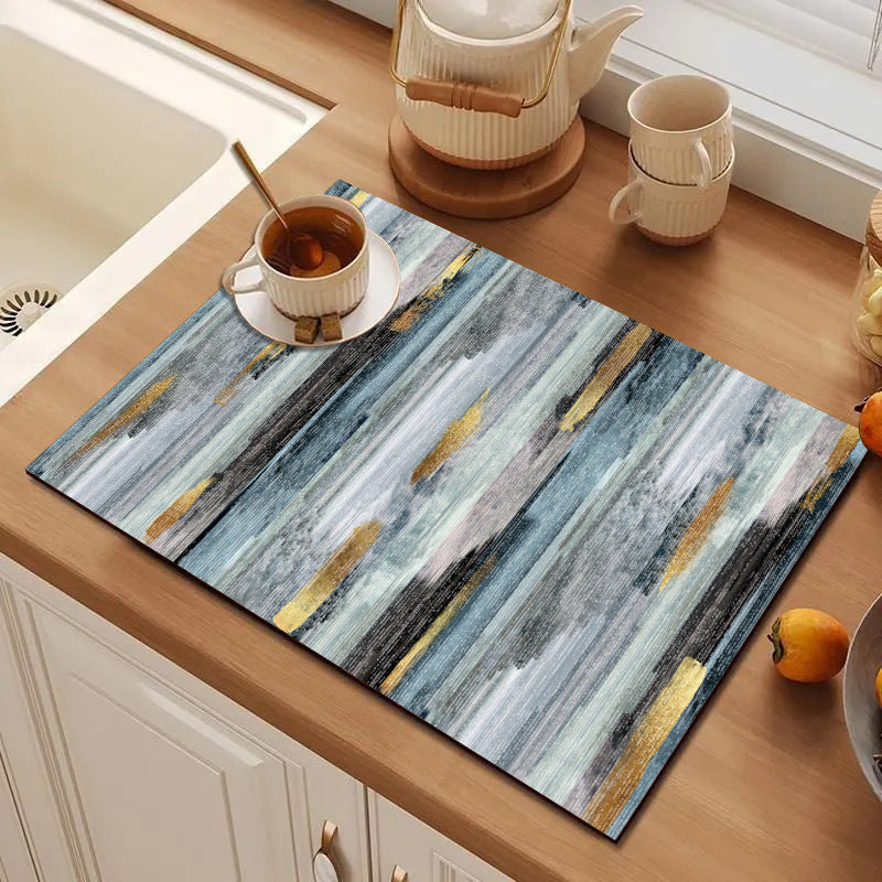Abstract Geometric Dining Table Mat Bowlift