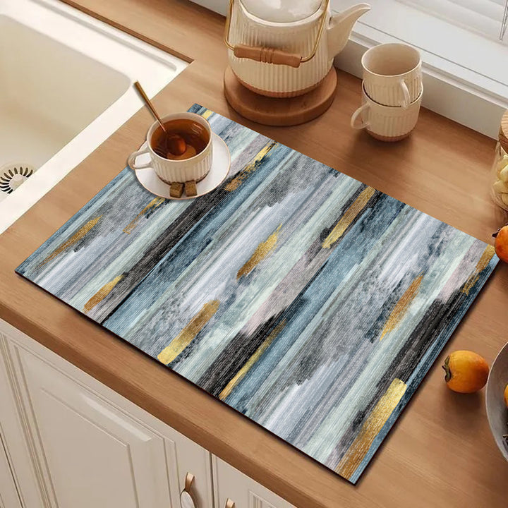 Abstract Geometric Dining Table Mat Bowlift