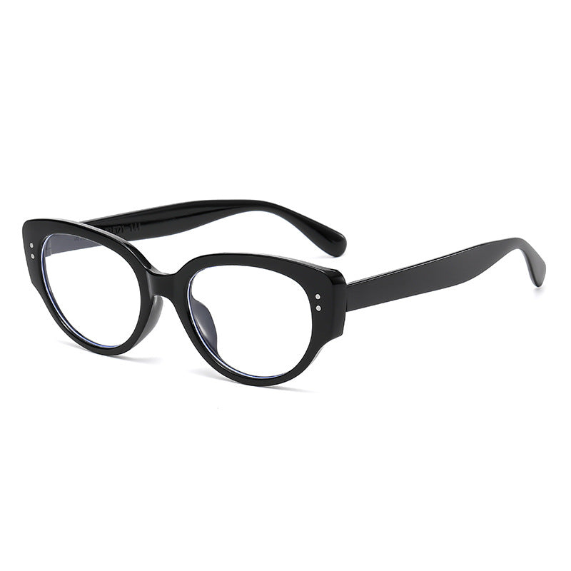 Ladies fashionable Cat-Eye glasses with trendy thick frame Bowlift