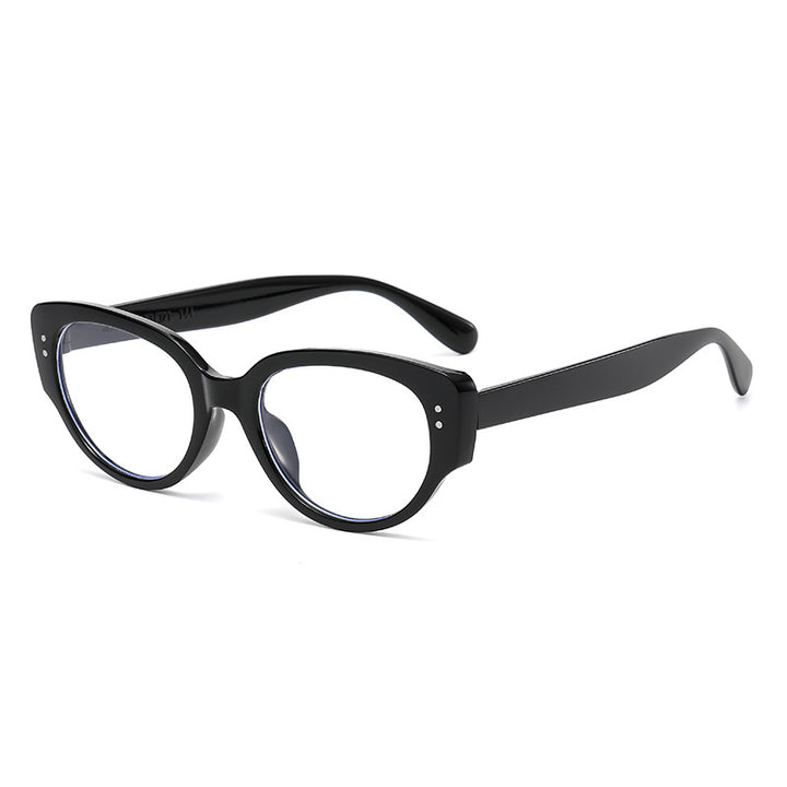 Ladies fashionable Cat-Eye glasses with trendy thick frame Bowlift