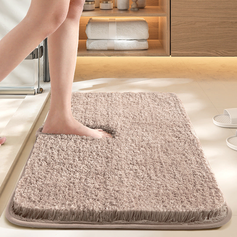 Plush Bathroom Shower Mat Bowlift