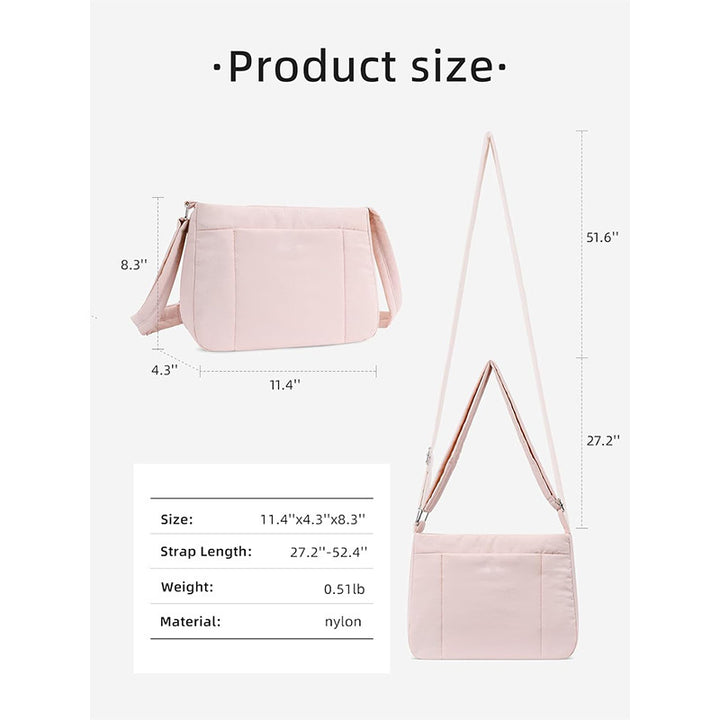 Multifunctional and Padded Shoulder Bag Bowlift