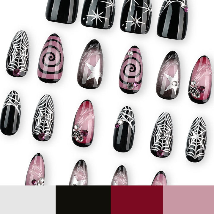 Artistic Halloween Nail Art Bowlift