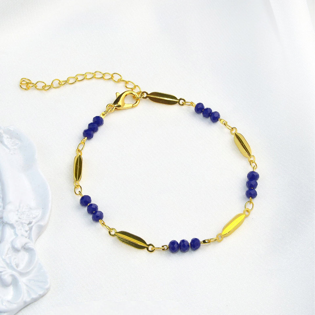 Unique Beaded Chain Bracelet Bowlift