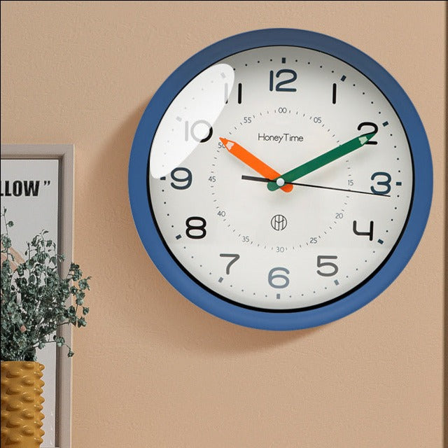 BowLift | Silent Sweep - Stylish Silent Wall Clock for Children's Rooms