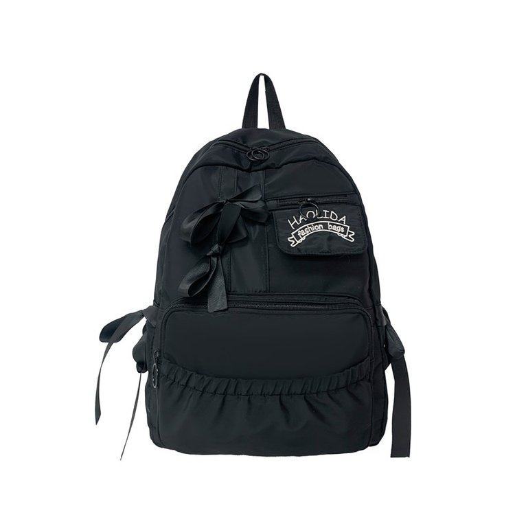 Chic Bow-Accent Stylish Backpack