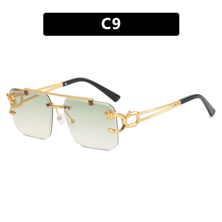 Women's square sunglasses with elegant decorative details Bowlift
