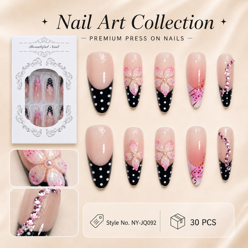 Premium Nail Stickers with Floral Patterns Bowlift