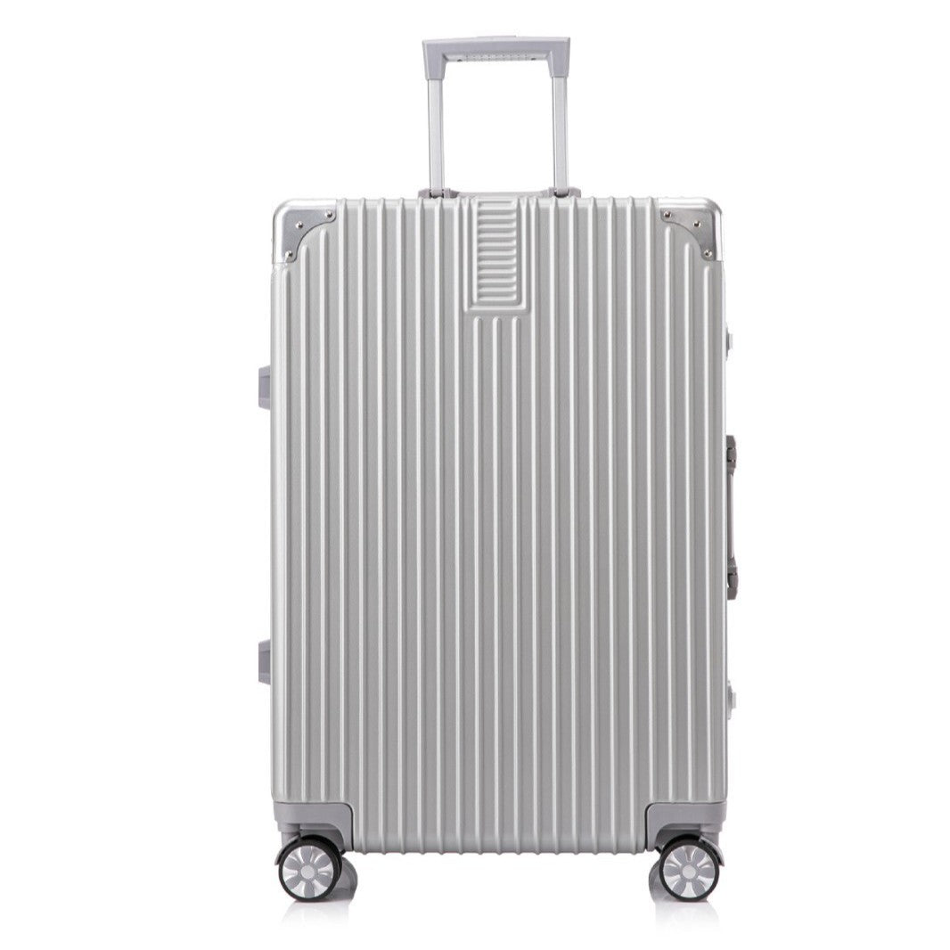 Unisex Textured Multi-Directional Spinner Luggage Bowlift
