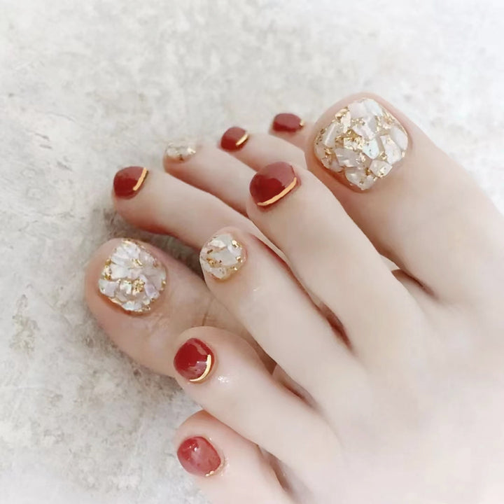 Decorative Nail Art Pedicure Set Bowlift