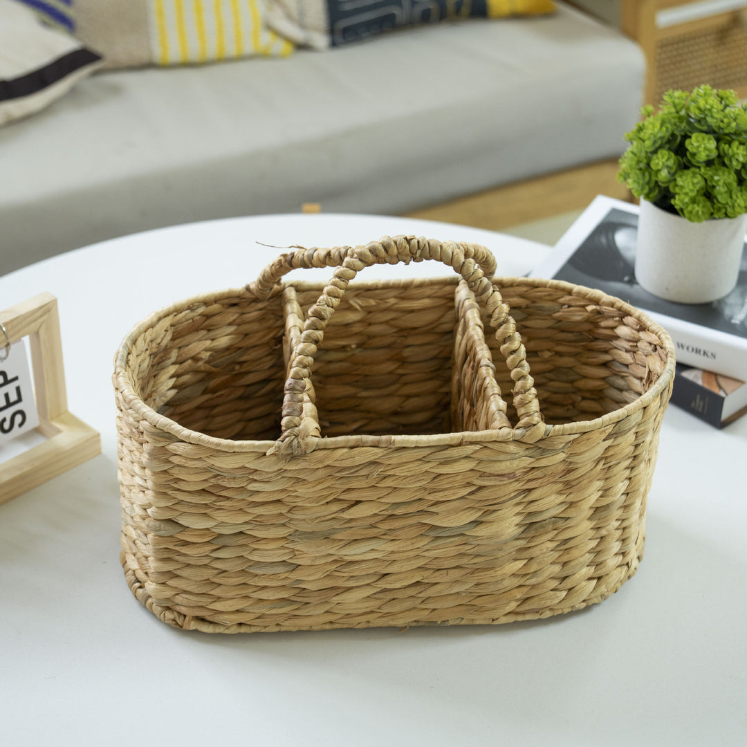 Handwoven Storage Basket Bowlift