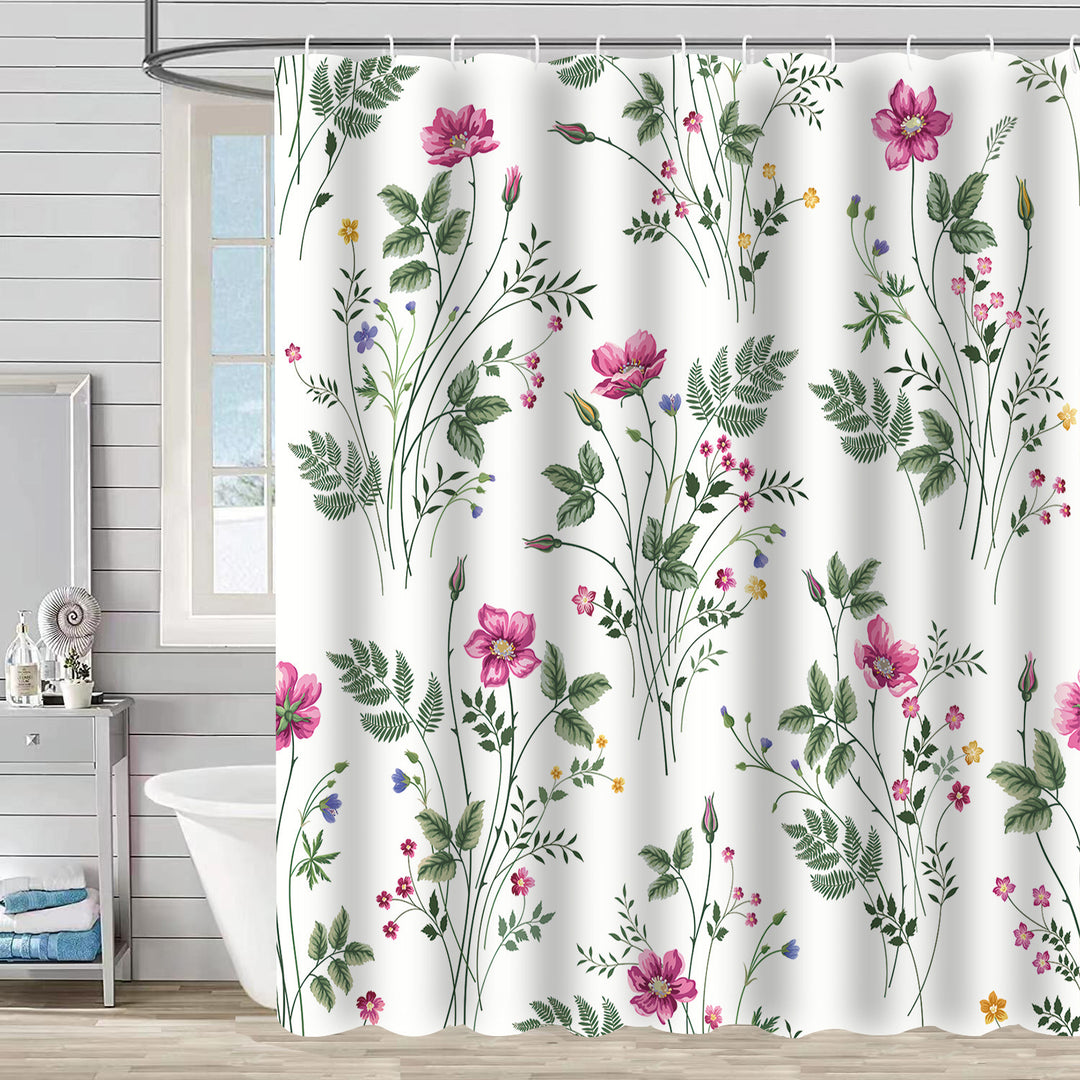 Botanical Garden Shower Curtain Bowlift