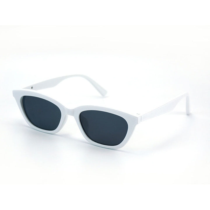 Women's Fashion Cat-Eye Sunglasses with Elegant Transparent Frame Bowlift