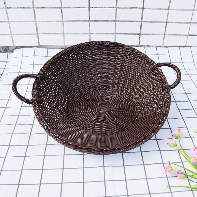 Handwoven Functional Storage Basket Bowlift