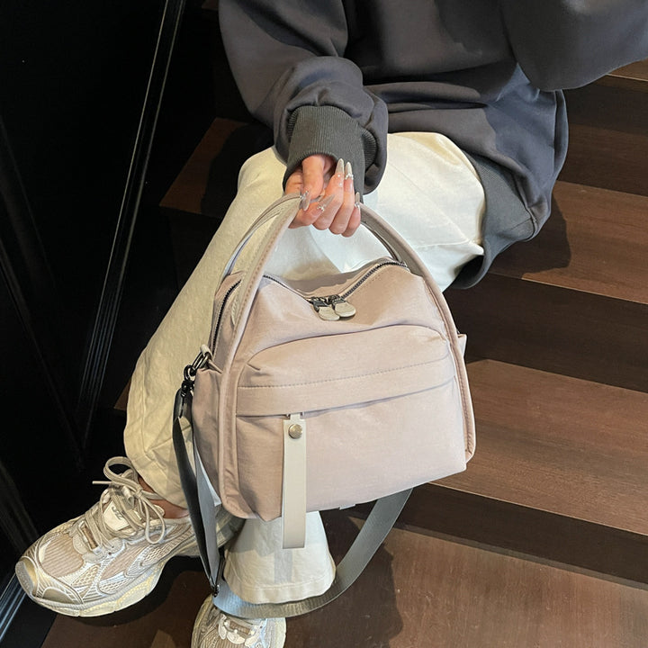 Versatile Multi-Pocket Satchel Bag Bowlift