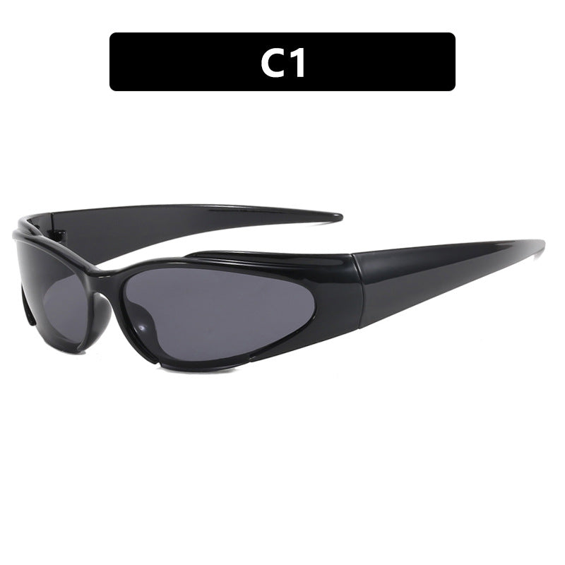 Ladies sporty UV protection sunglasses with aerodynamic design Bowlift