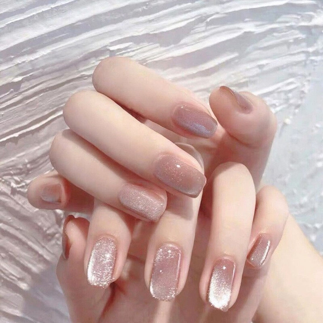 Glossy Gel Press-On Nail Set Bowlift