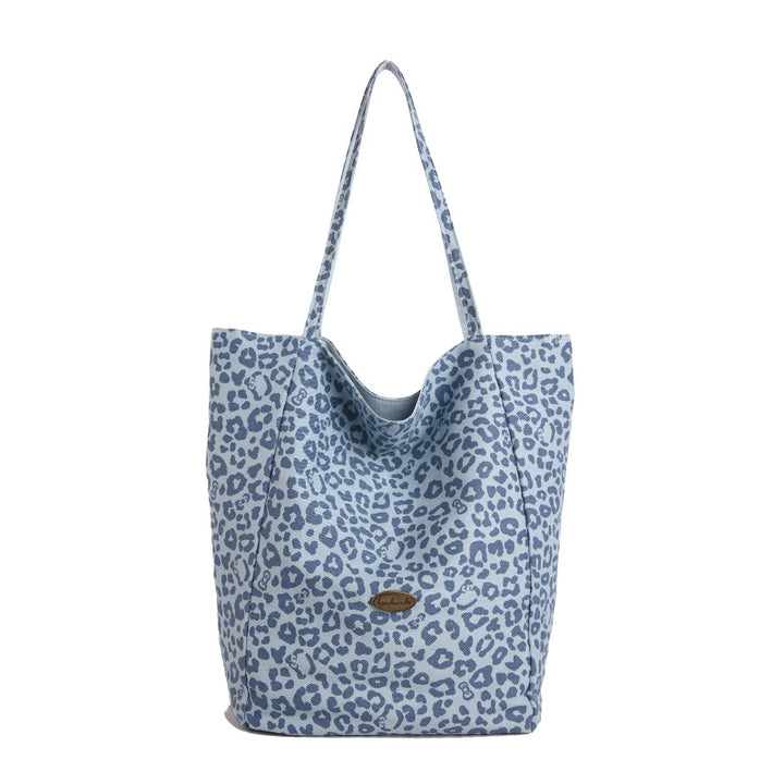 WoStylish Reversible Leopard Print Tote Bag Bowlift