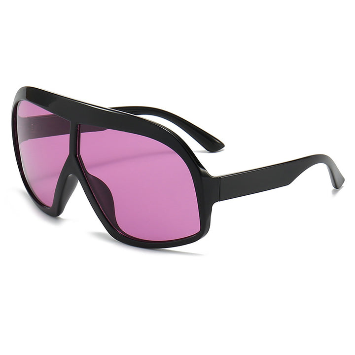 Women's sporty sunglasses with wide frame and polarized lenses Bowlift