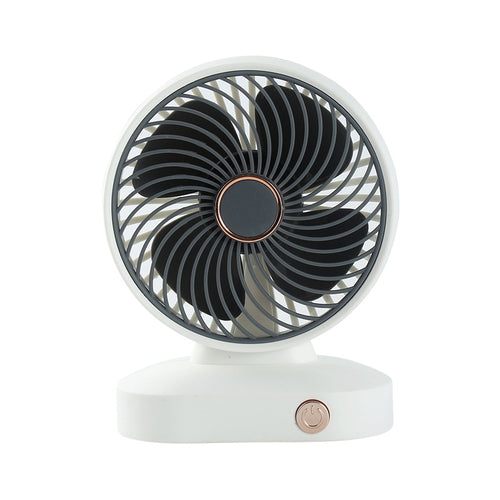 Ladies Portable Table Fan with Flexible Tilt Angle Bowlift