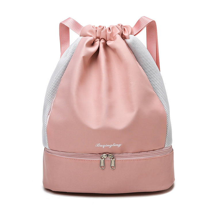 Mesh Drawstring Sports Backpack