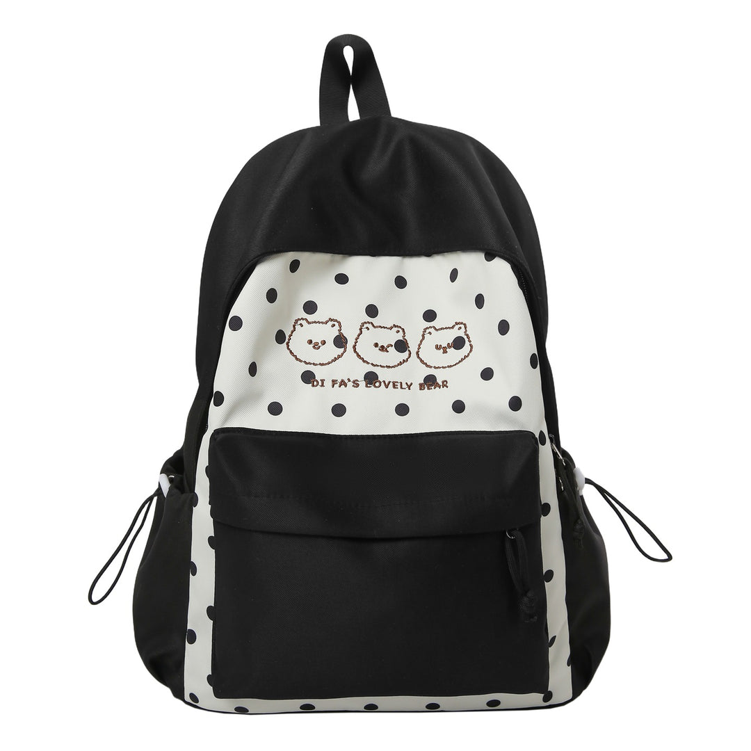 Cute Animal Print School Backpack Bowlift