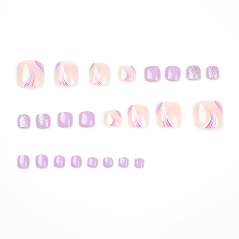 Creative Toenail Art Bowlift