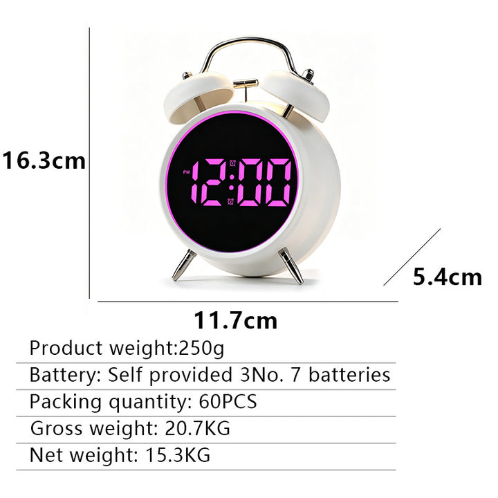 Digital Alarm Clock Bowlift