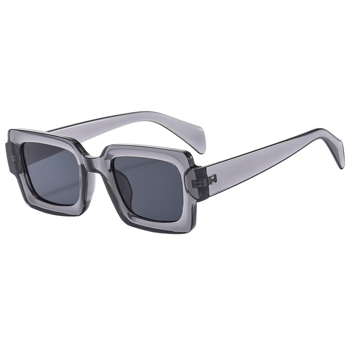 Women Fashion Rectangular Sunglasses with Elegant Frame Design Bowlift
