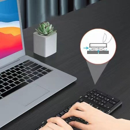 Foldable Bluetooth Keyboard Bowlift