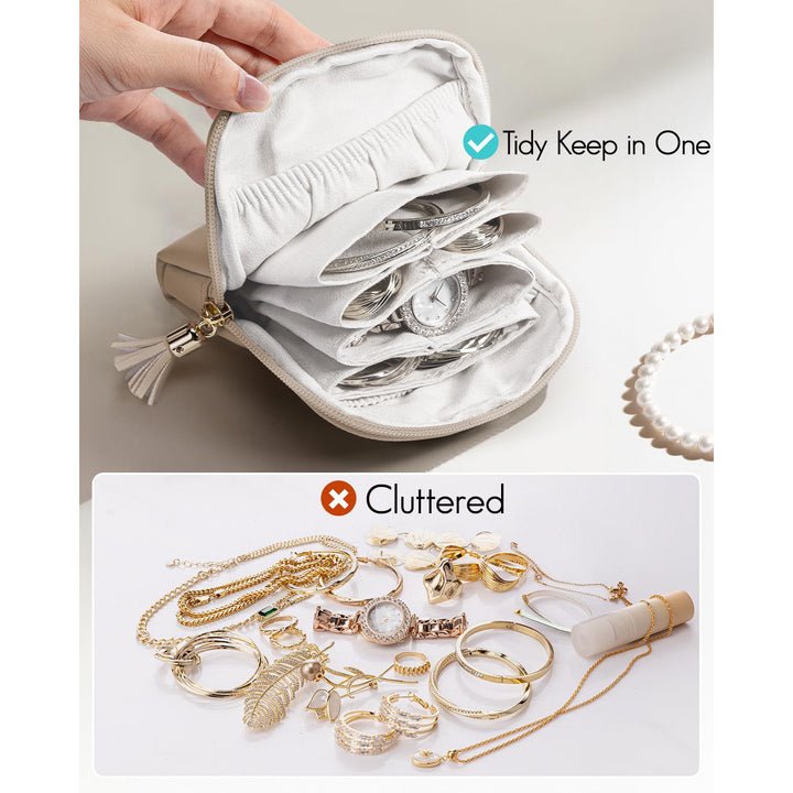 Jewelry storage bag Bowlift