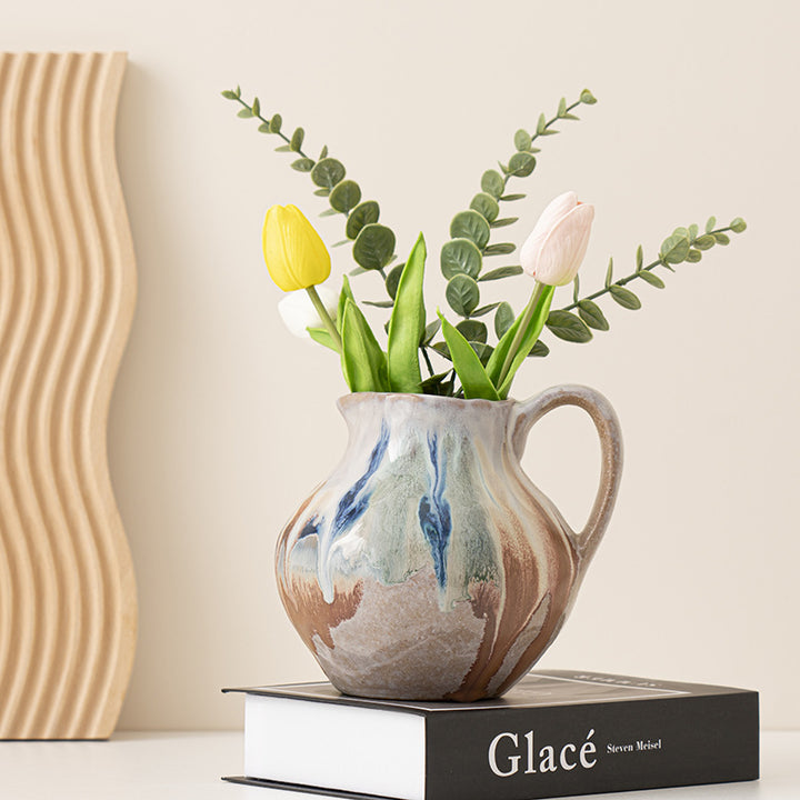 Classic Artisan Ceramic Pitcher