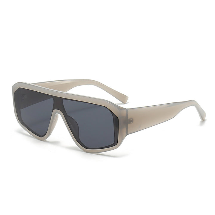Men's Futuristic Oversized Shield Sunglasses Bowlift