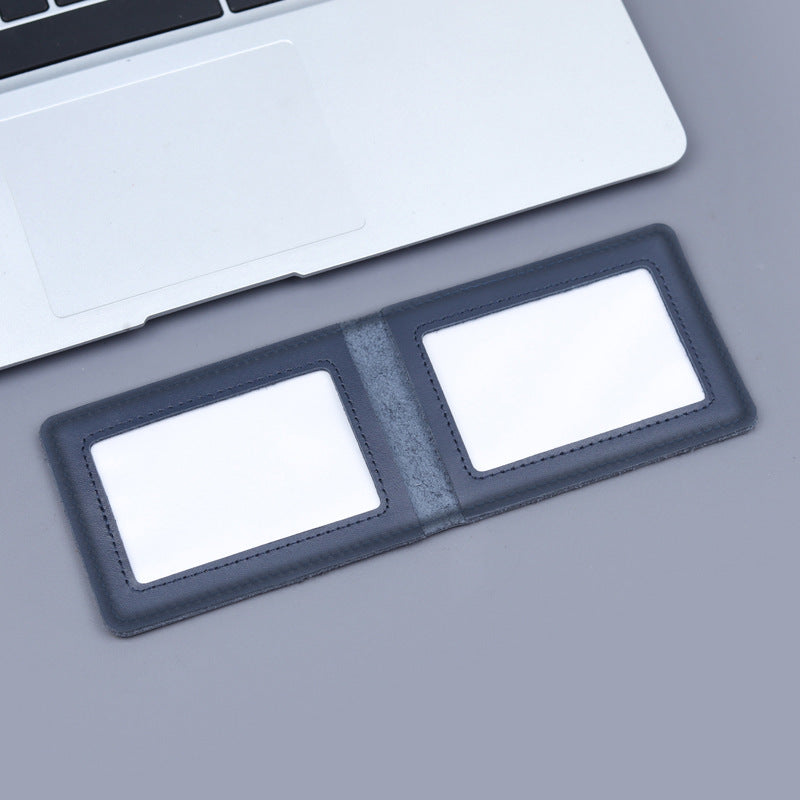 RFID-Blocking Leather Card Holder