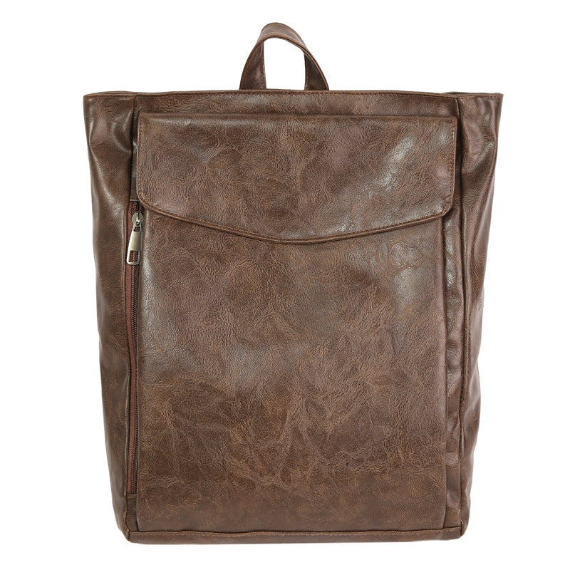 Premium Leather Laptop Rucksack Bowlift