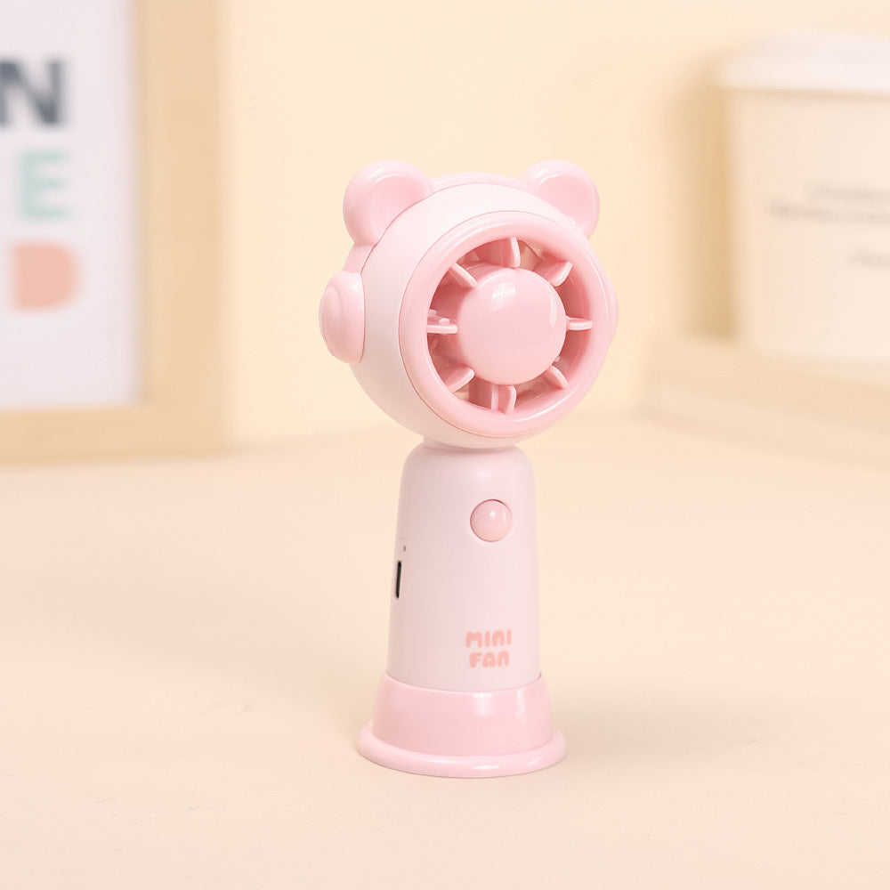 Women's Interactive Mini Hand Fan Bowlift