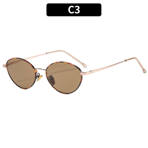 Elegant Round Frame Sunglasses