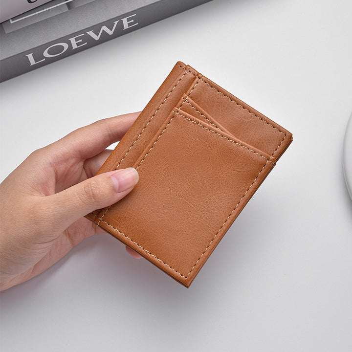 Slim Leather Cardholder Bowlift