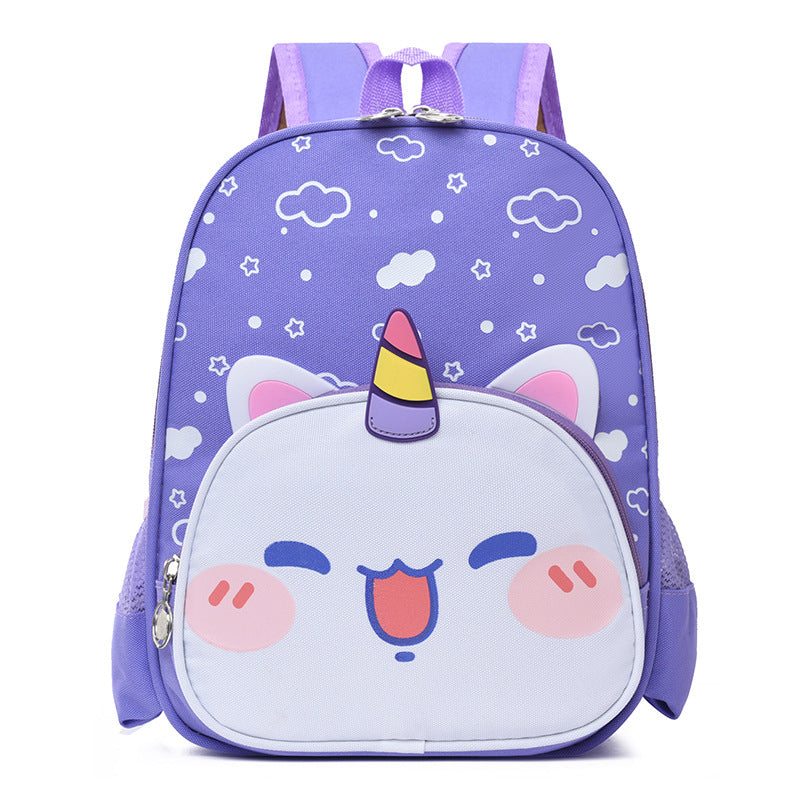 Kids' Unicorn-Themed School Backpack Bowlift