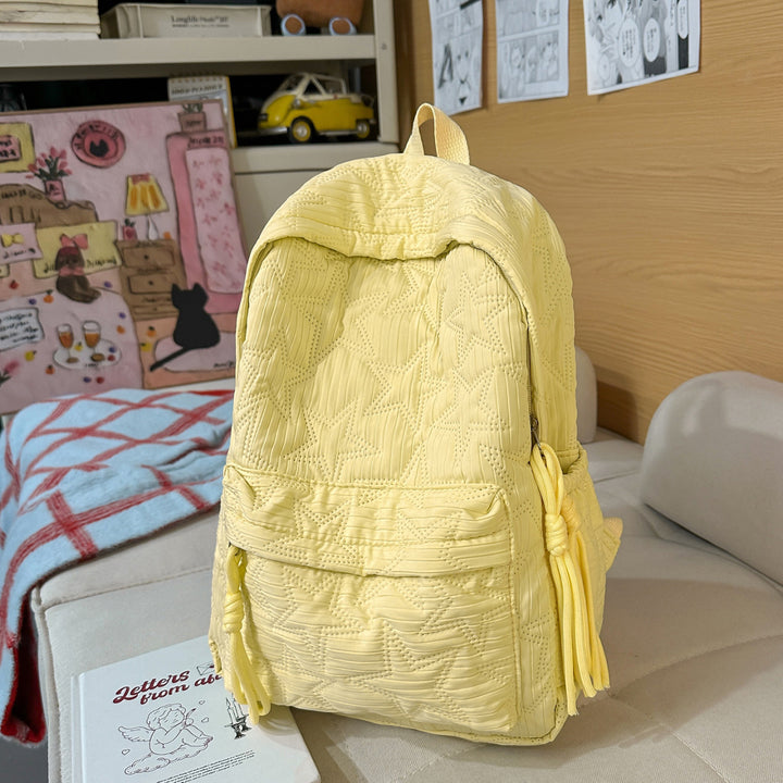 Lightweight Star Pattern Backpack