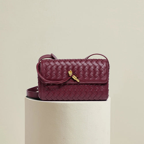 Woven Crossbody Clutch Bowlift