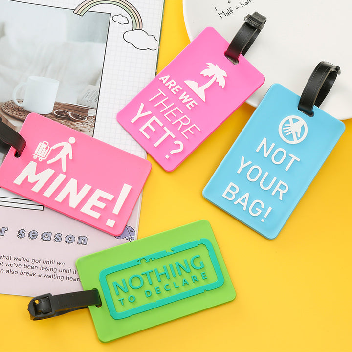 Unisex Fun Travel Luggage Tag Bowlift