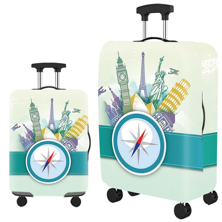 Artistic Travel Hard Shell Suitcase Bowlift