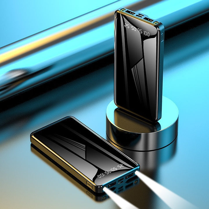 Versatile power bank with fast charging port and digital display Bowlift