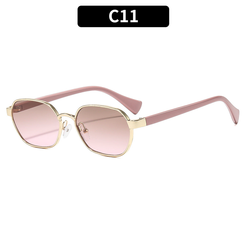 Modern Appeal Vintage-Inspired Square Frame Sunglasses