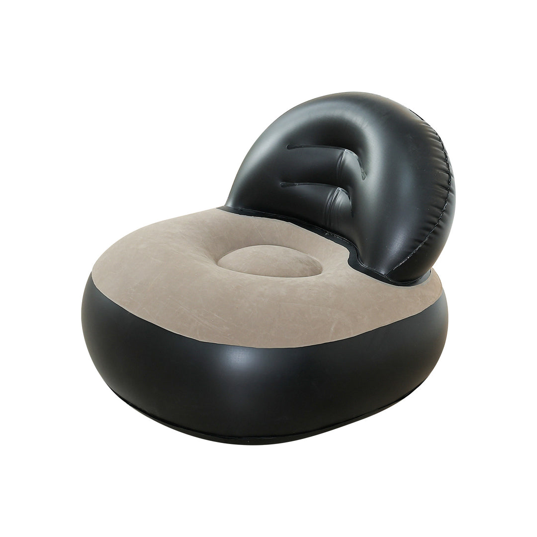 Women's Inflatable Comfort Armchair with Ergonomic Backrest Bowlift