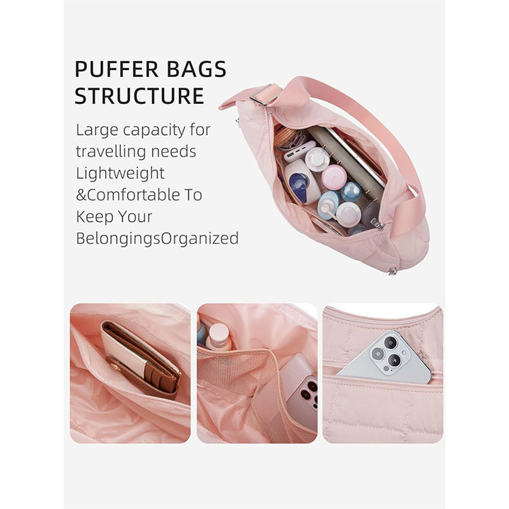 Fashionable and Padded Shoulder Bag Bowlift