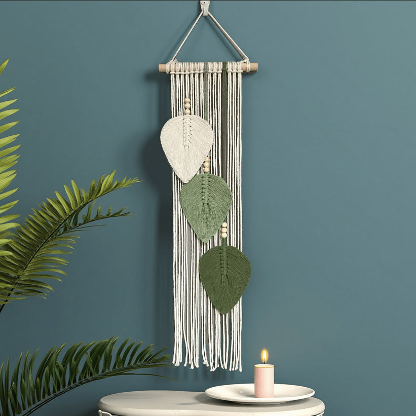 Macramé Leaf Wall Hanging Bowlift