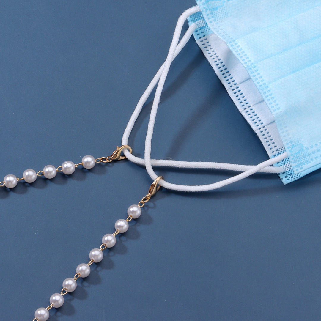 Crystal-Accented Eyewear Chain Bowlift